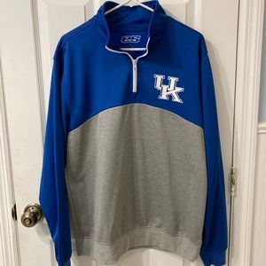 University of Kentucky Wildcats Blue E5 Quarter Zip